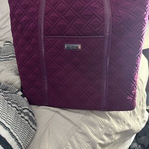 Purple Vera Bradley Tote